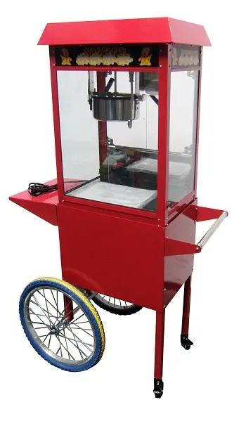 CombiSteel Popcorn Machine Wheel included