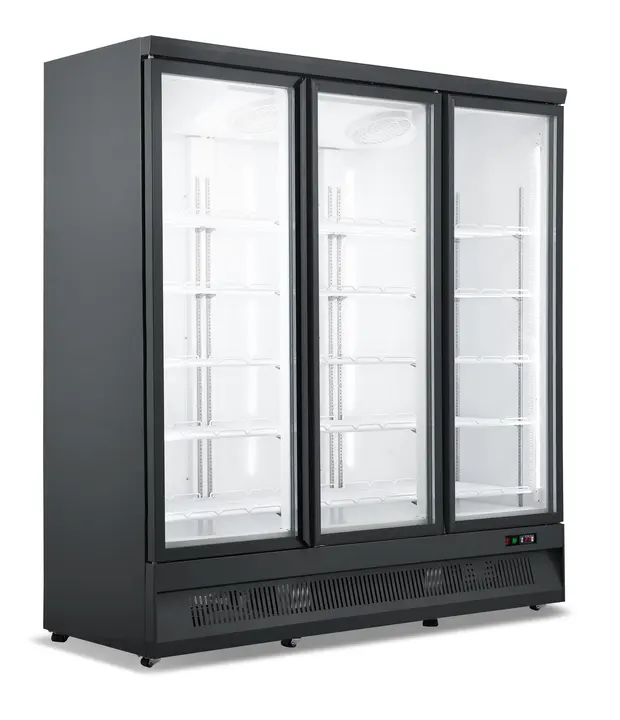 CombiSteel 3 Door Glass Door Freezer SVO-1530F