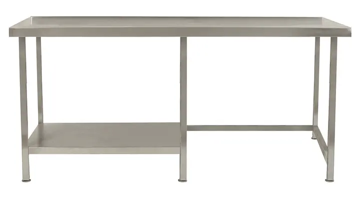 Parry TABHL - Stainless Steel Table With Part Undershelf Left Hand Side 900 x 1800 x 600