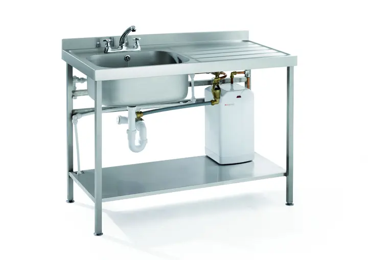 Parry QFSINK1260L10L - Quickfit Sink Left Hand Drainer 10L Boiler