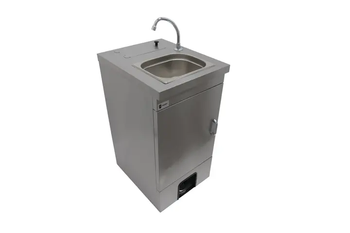 Parry MWBTD - Heated Mobile Wash Basin with Door