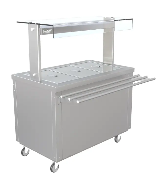 Parry FS-HBW3 - Flexi Serve Hot Cupboard with Wet Well Bain Marie and Heated Gantry