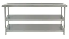 Parry TAB2 - Stainless Steel Tables With Two Undershelf 900 x 1200 x 600