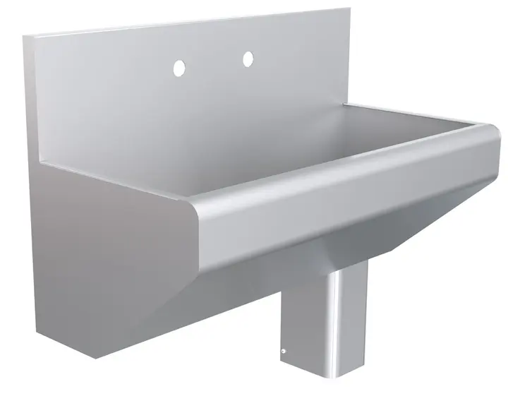 Parry SCRUB1800U - Stainless Steel Scrub Sink with Upstand