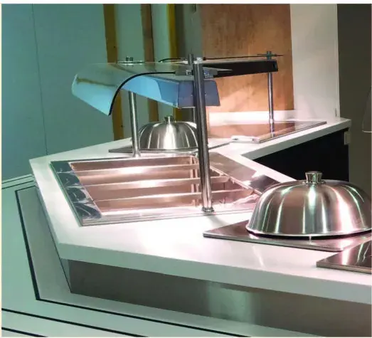 Elegance 2x1/1 Drop In Dry Heat Bain Marie - Fan Blown 800w
