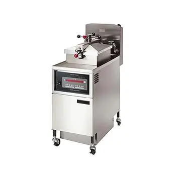Henny Penny 4 Head Gas Pressure Fryer with 8000 Computron PFG600 - LPG