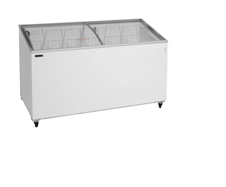 Tefcold IC500SCEB Sliding Curved Glass Lid Chest Freezer
