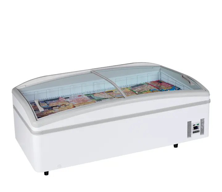 Arcaboa SUPER 200HC DE White High Vision Supermarket Freezer