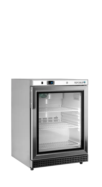Tefcold UF200VSG Glass Door Display Freezer