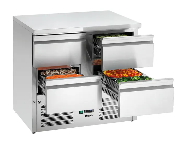 Bartscher Mini-refrigerated counter 900S4