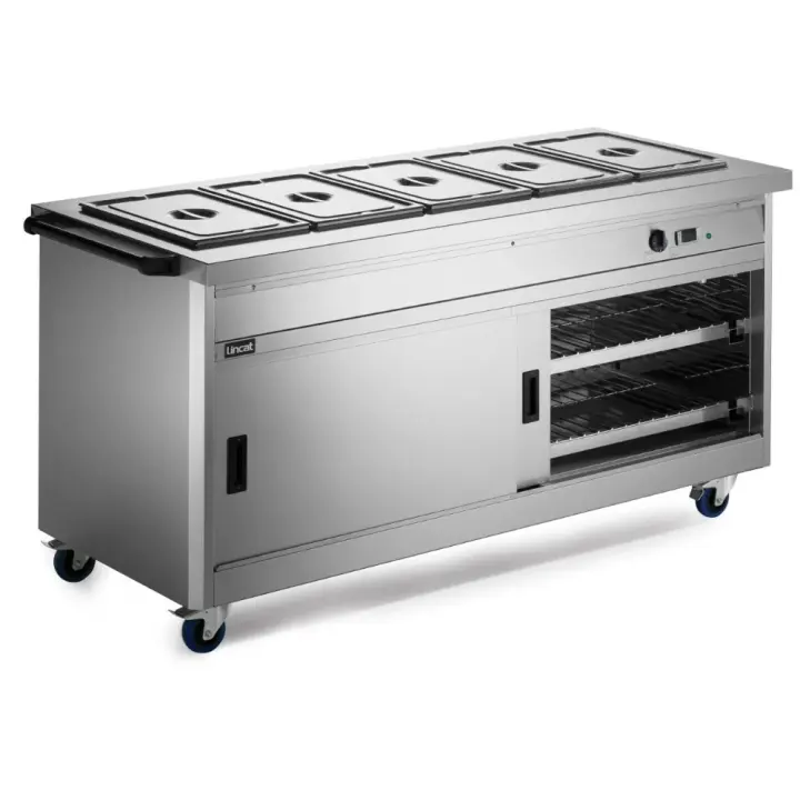 P8B5PT - Lincat Panther 800 Series Free-standing Hot Cupboard - Bain Marie Top