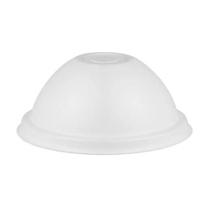 Vegware Nourish Moulded Fibre Cold Cup Dome Lids with Hole 89-Series (1000 Pack)