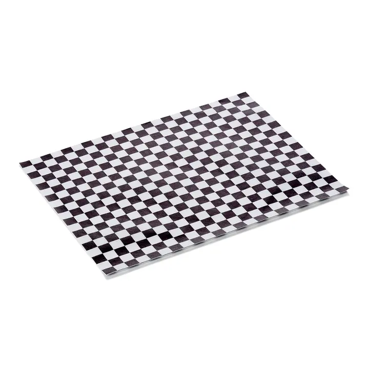 Was Germany Wrap & Go Burger Paper Black and White Set, 25 x 20 cm, Pack of 1000