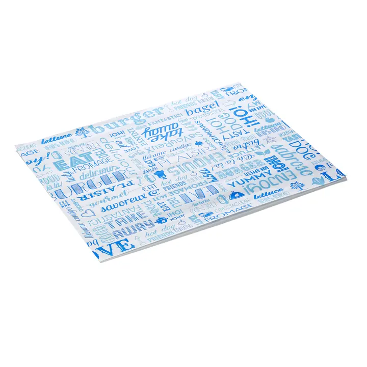 Was Germany Wrap & Go Burger Paper Fish Set 28 x 34 cm Pack of 1000