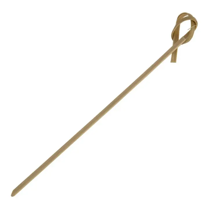 Curly Bamboo Skewers 4.75'' X 100