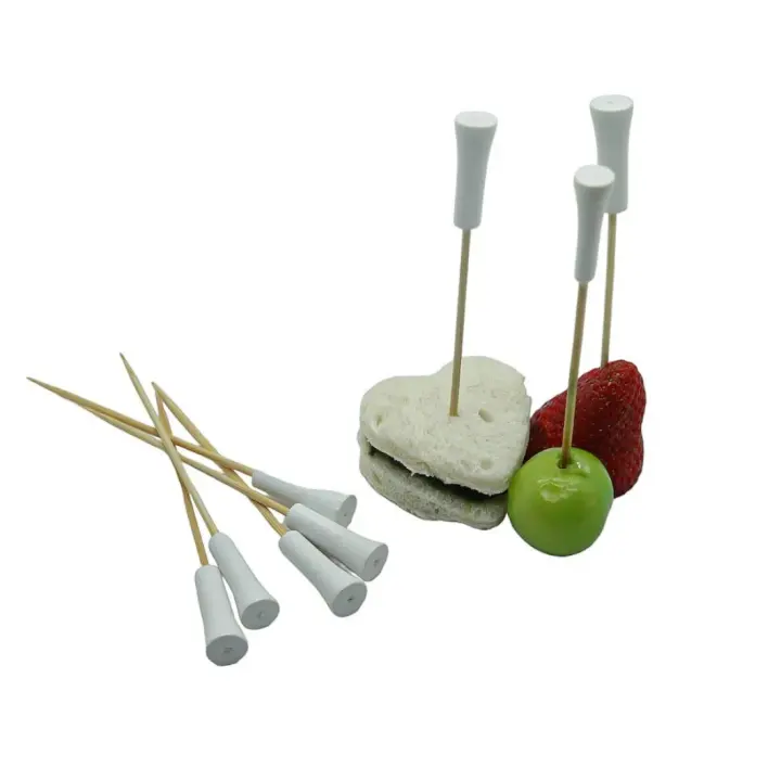 Bamboo Pick Golf Tee 11.5cm X 100
