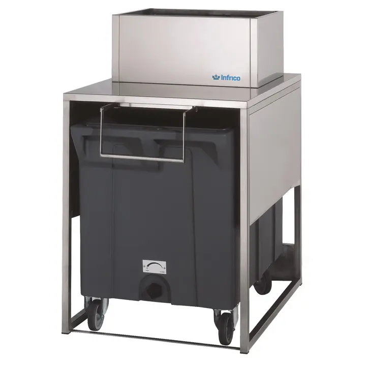 Infrico RBI100 HORECA Equipment DOUBLE ROLLER BIN Series – Ice Storage