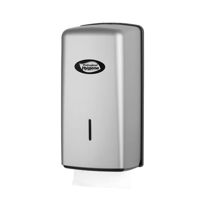 Bulk Pack Toilet Tissue Dispenser Silver