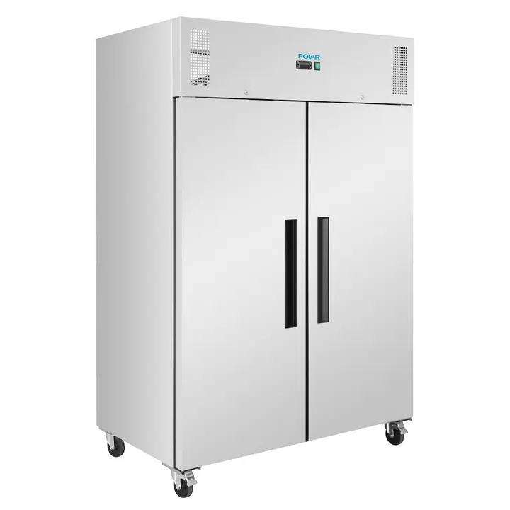 Polar G-Series Forced Air Double Door Upright Freezer 1200Ltr