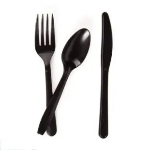 Black Reuseable Knifes (1000)