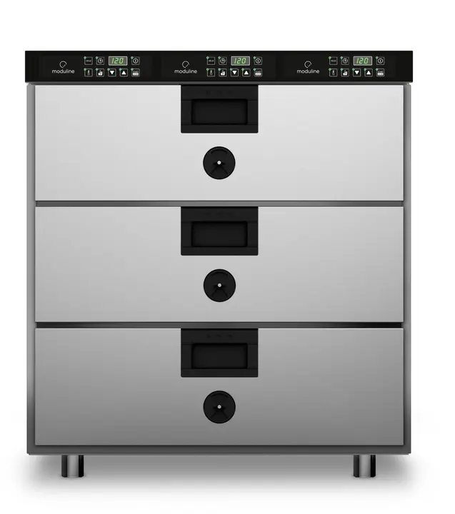 Moduline CSD313E - Multi temp Countertop 3 Drawer Cook & Hold oven - each drawer individually controlled - 18kg product load