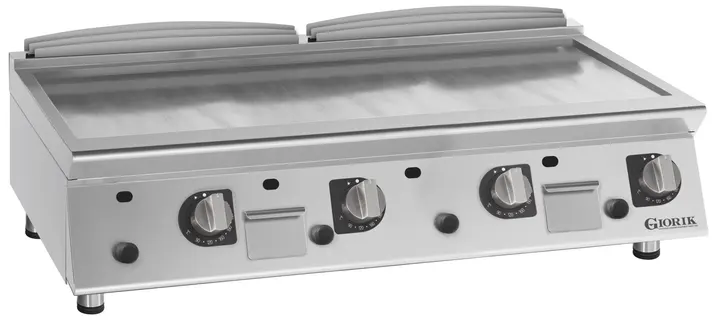 Giorik 70 Top FLG76TCRX - 4 Zone Gas griddle - smooth plate chrome plated