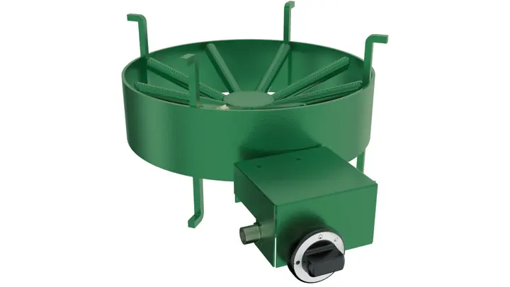Combisteel Gas Wok Burner - 380 mm, 15 kW