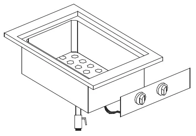 Combisteel Bain-Marie Unit - +30 to +90 °C