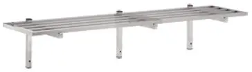 Combisteel Stainless Steel Tube Shelf with Brackets - 1800 mm