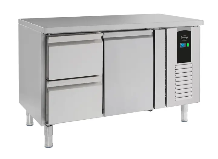 Combisteel Energy Line 1-Door 2-Drawer Refrigerated Counter - 142 L