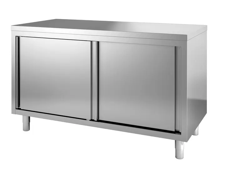 Combisteel 700 Worktable with Sliding Doors - 1200 mm