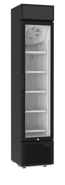 Tefcold FSF176VH B Slim Display Freezer with Canopy