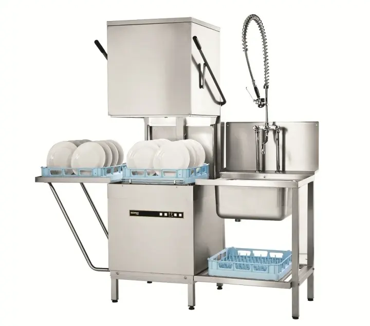 Hobart Ecomax H604W-12B Hood / Passthrough Dishwasher WRAS Approved