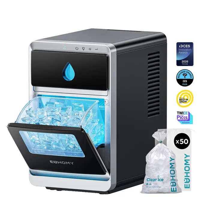 Euhomy Luna Series Crescent Ice Maker (LunaArc & Luna Pro) - LunaArc (Without APP Control)