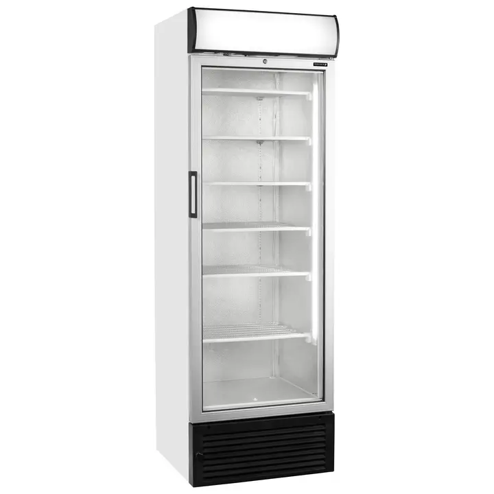 Tefcold UFG1450GCP P White Glass Door