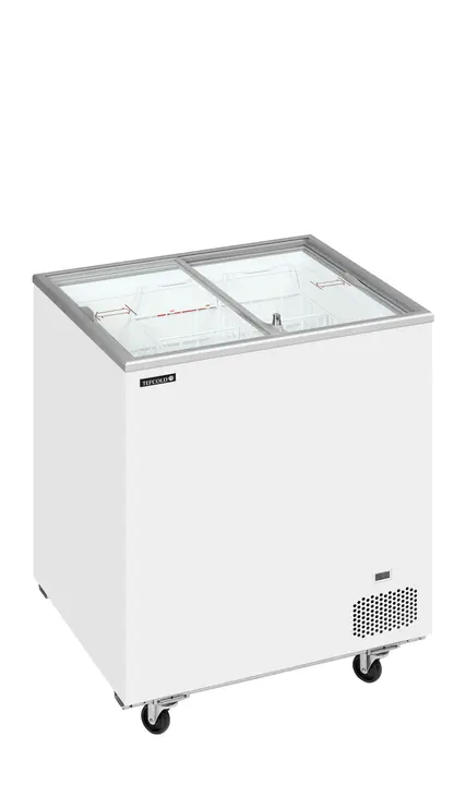Tefcold IC201SC White, Flat lid