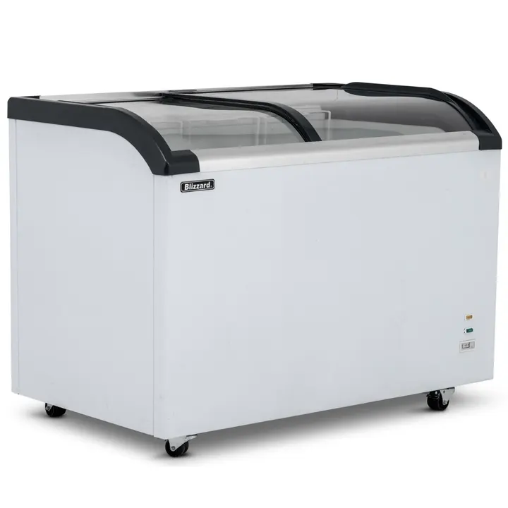 BLIZZARD 320L Curved Glass Lid Freezer BDF32