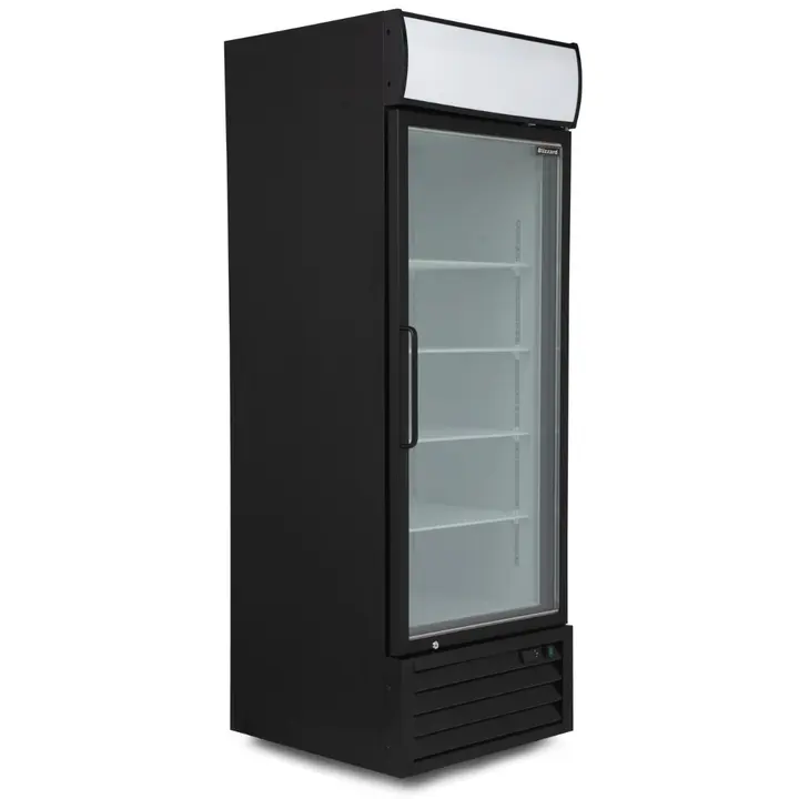 BLIZZARD 514L Single Hinged Glass Door Freezer Display Merchandiser GDF600