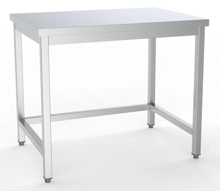 600 Worktable Open Frame Flat Packed 1600MM