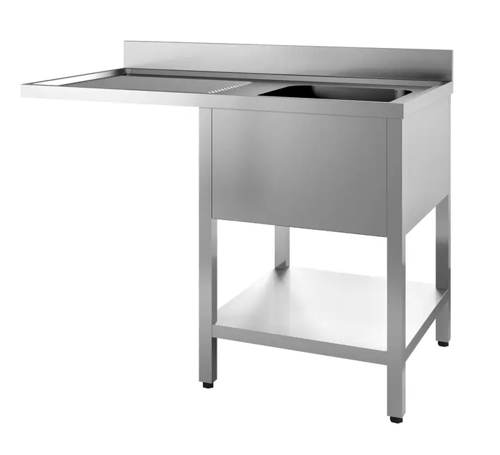 CombiSteel 700 Stainless Steel Sink Unit Flat Packed 1 Right Standing 1200