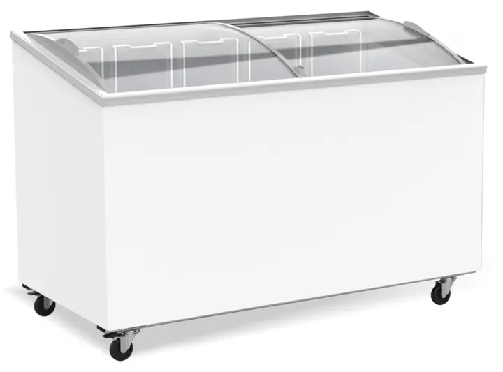 CombiSteel Glass Lid Chest Freezer 397 L